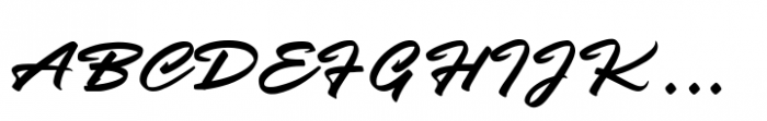 Brigan Regular Font UPPERCASE