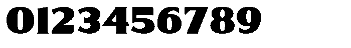 Brigane Black Font OTHER CHARS