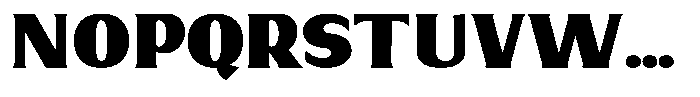 Brigane Black Font UPPERCASE