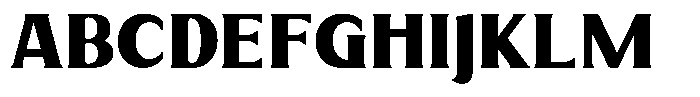 Brigane Bold Font UPPERCASE