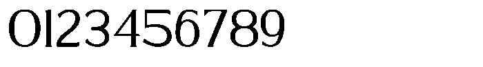 Brigane Extra Light Font OTHER CHARS