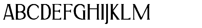 Brigane Extra Light Font UPPERCASE