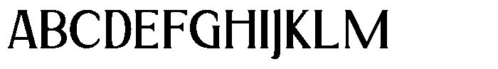 Brigane Light Font UPPERCASE