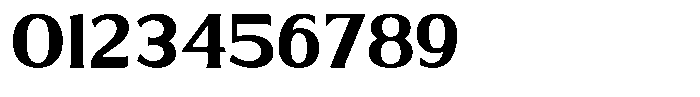 Brigane Medium Font OTHER CHARS
