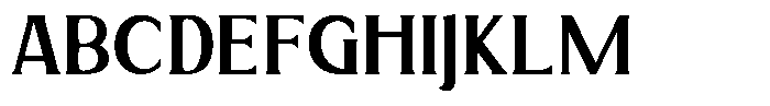 Brigane Regular Font UPPERCASE