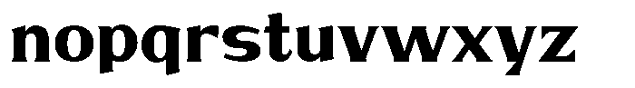 Brigane Semi Bold Font LOWERCASE