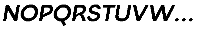 Brigant Italic Font UPPERCASE