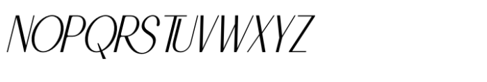 Brigebe Italic Font UPPERCASE