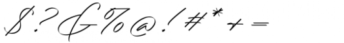 Brigend Signature Regular Font OTHER CHARS
