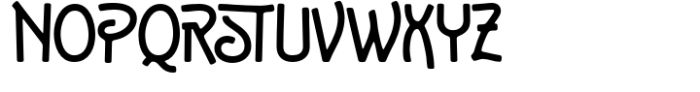Brigend Font UPPERCASE
