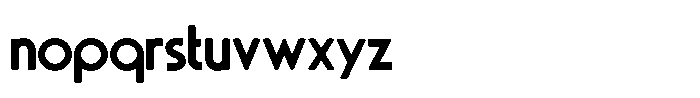Brigete Font LOWERCASE