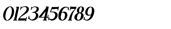 Brighas Oblique Font OTHER CHARS