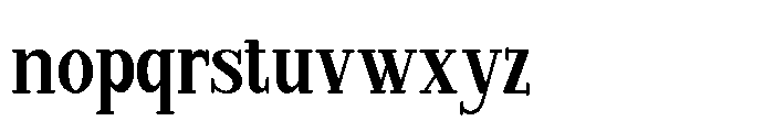 Brighas Regular Font LOWERCASE