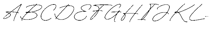 Bright Charm Script Font UPPERCASE