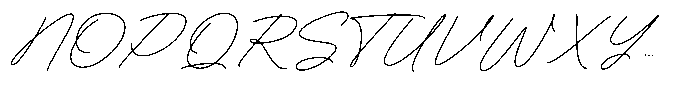 Bright Charm Script Font UPPERCASE