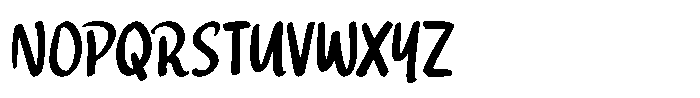Bright Daylight Font UPPERCASE