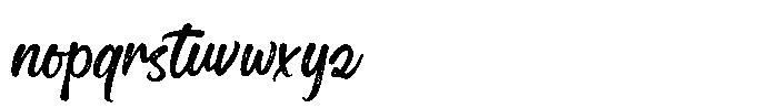 Bright Flash Font LOWERCASE