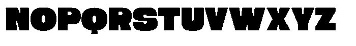 Bright Flosty Font UPPERCASE
