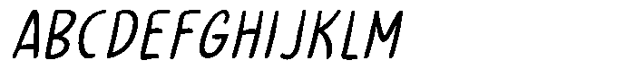 Bright Flow Italic Font UPPERCASE