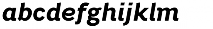 Bright Grotesk Bold Italic Font LOWERCASE