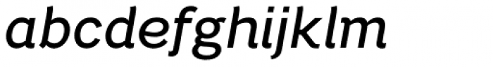 Bright Grotesk Italic Font LOWERCASE