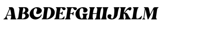 Bright Italic Font UPPERCASE