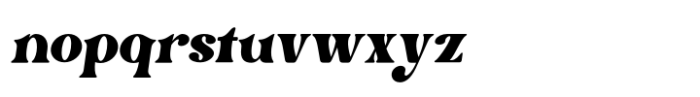 Bright Italic Font LOWERCASE