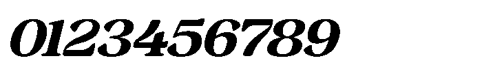 Bright Kondi Italic Font OTHER CHARS
