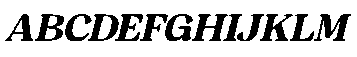 Bright Kondi Italic Font UPPERCASE