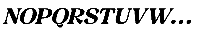 Bright Kondi Italic Font UPPERCASE