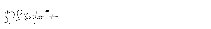 Bright Pasqia Script Regular Font OTHER CHARS