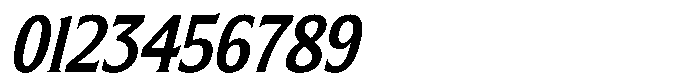 Bright Renew Italic Font OTHER CHARS