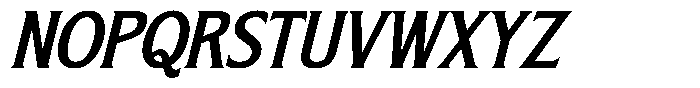 Bright Renew Italic Font UPPERCASE