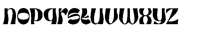 Bright Screen Regular Font LOWERCASE