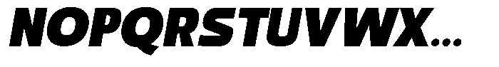 Bright Style Italic Font UPPERCASE