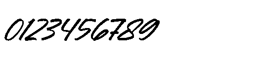 Brighten Shootters Italic Italic Font OTHER CHARS