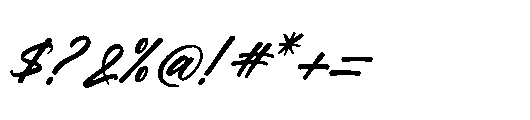 Brighten Shootters Italic Italic Font OTHER CHARS