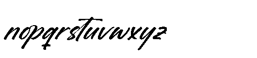 Brighten Shootters Italic Italic Font LOWERCASE