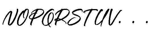 Brighten Shootters Regular Font UPPERCASE