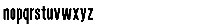 Brightform Font LOWERCASE