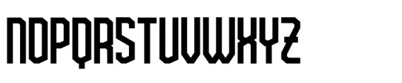 Brightland Solid Font LOWERCASE