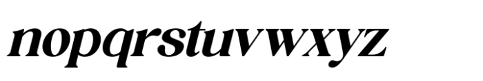 Brighto Wander Italic Font LOWERCASE