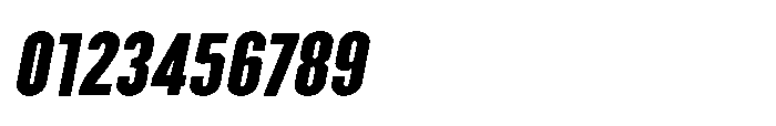 Brightons Black Oblique Font OTHER CHARS