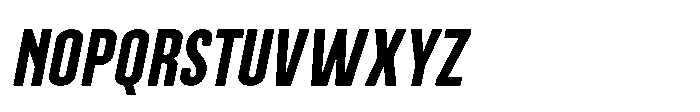 Brightons Bold Oblique Font UPPERCASE