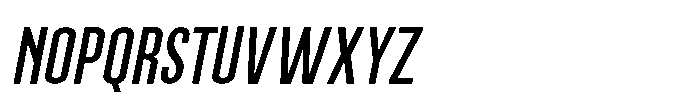 Brightons Oblique Font UPPERCASE