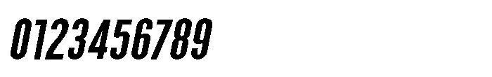 Brightons Semi Bold Oblique Font OTHER CHARS
