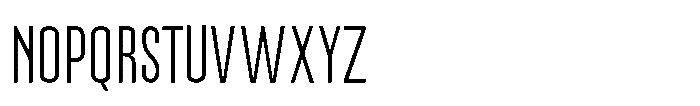 Brightons Thin Font UPPERCASE