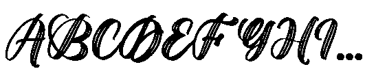 Brightora Regular Font UPPERCASE