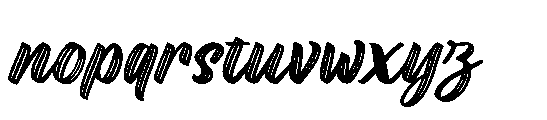 Brightora Regular Font LOWERCASE