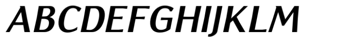Brightsight Bold Italic Font UPPERCASE
